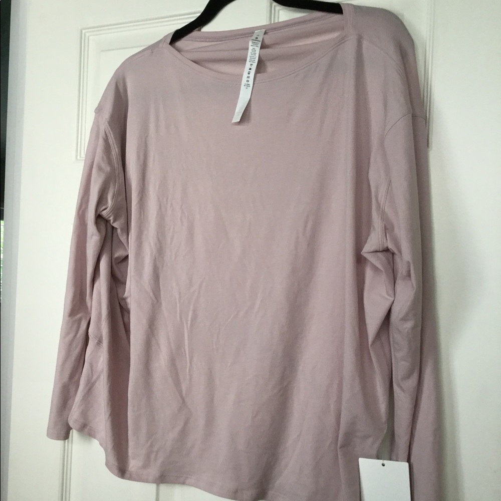 NWT Lululemon ‘Back in Action Long Sleeve’ sz10
